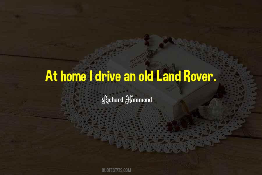 Quotes About Land Rover #482774