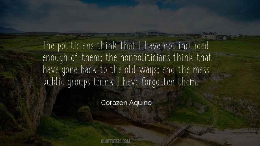 Nonpoliticians Quotes #1845823