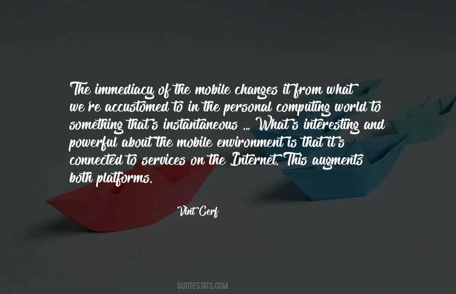 Quotes About Mobile Computing #1519259