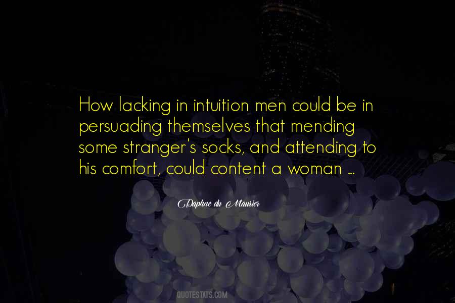 Quotes About Women's Intuition #1772140
