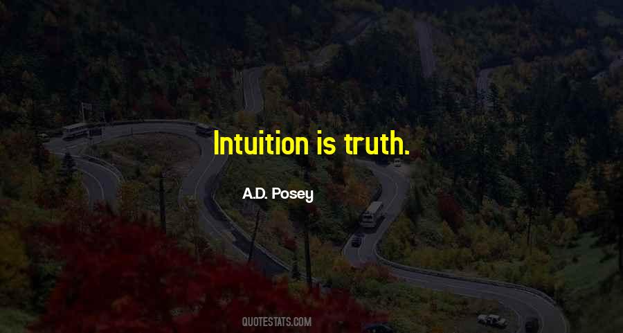 Quotes About Women's Intuition #872770