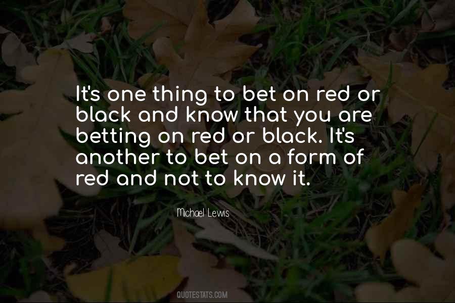 Quotes About Black And Red #324400