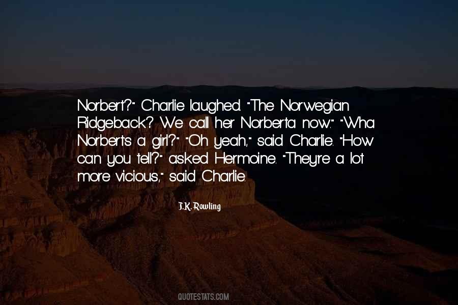 Norbert's Quotes #1133122