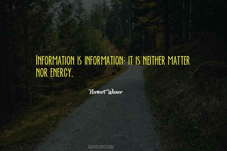 Norbert's Quotes #4485