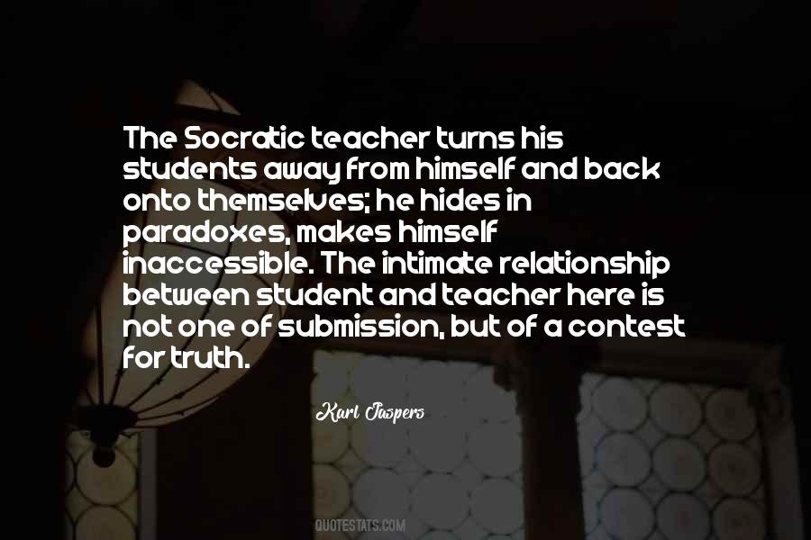 Quotes About A Teacher And Student #1102180