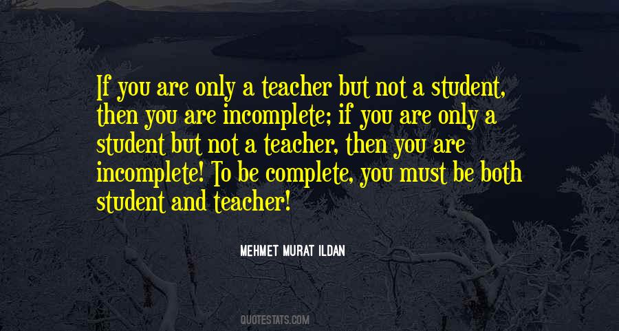 Quotes About A Teacher And Student #241309