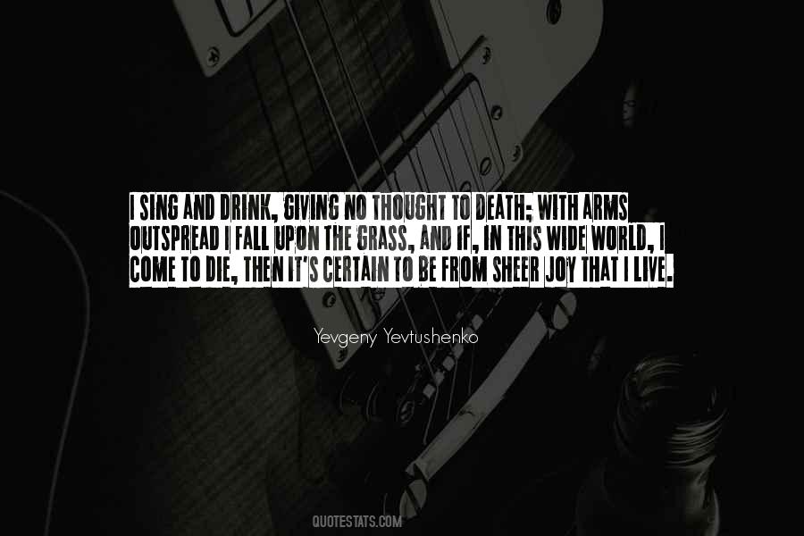 Quotes About Joy In Death #1027625