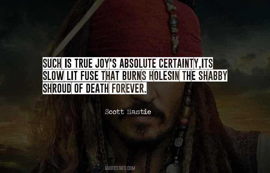 Quotes About Joy In Death #1351021