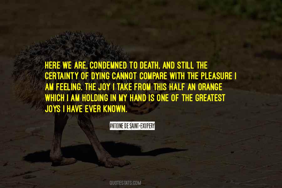Quotes About Joy In Death #1536226