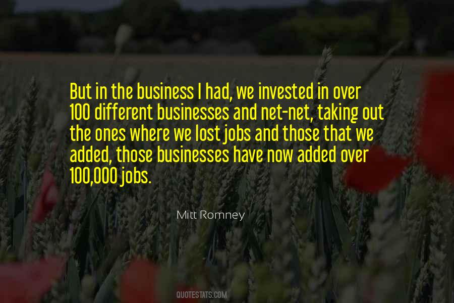 Quotes About Bad Businesses #103550