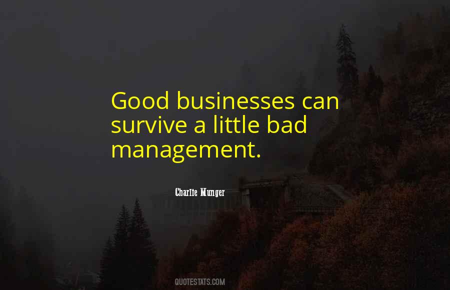Quotes About Bad Businesses #40130