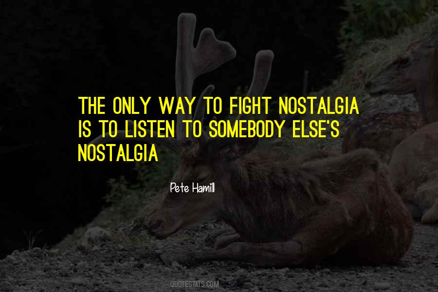 Nostalgia's Quotes #626233