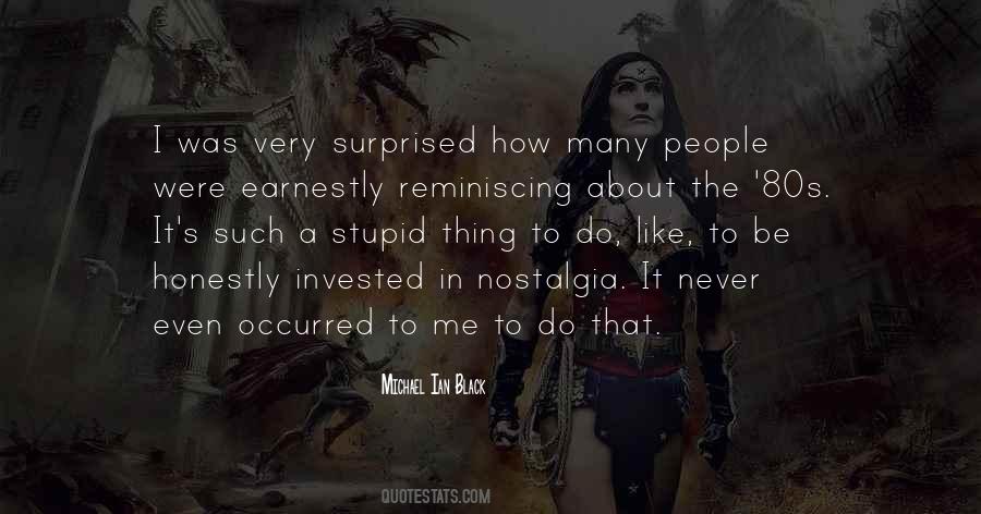 Nostalgia's Quotes #982824