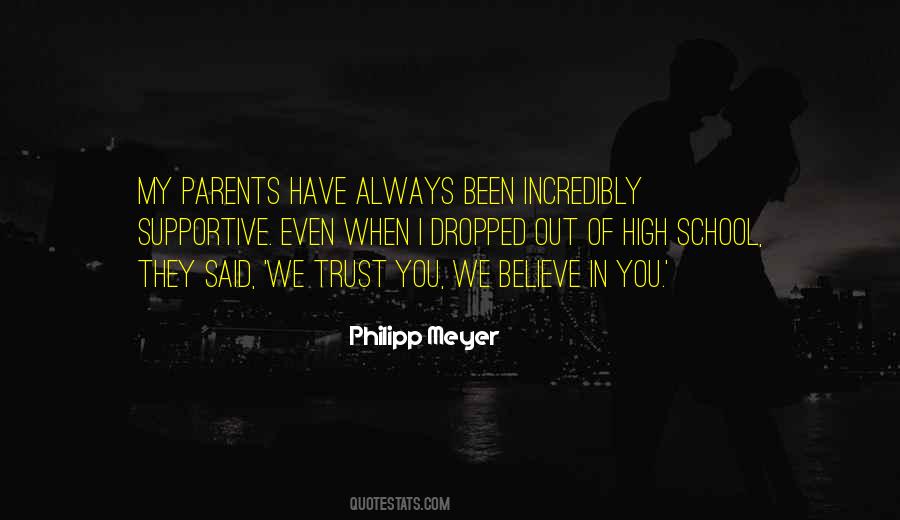Quotes About Supportive Parents #1236327