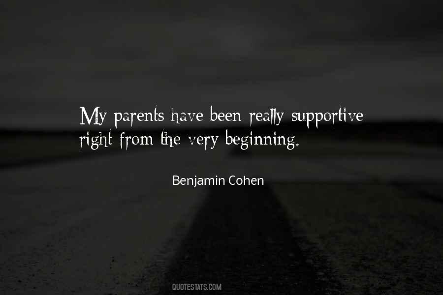 Quotes About Supportive Parents #1616010