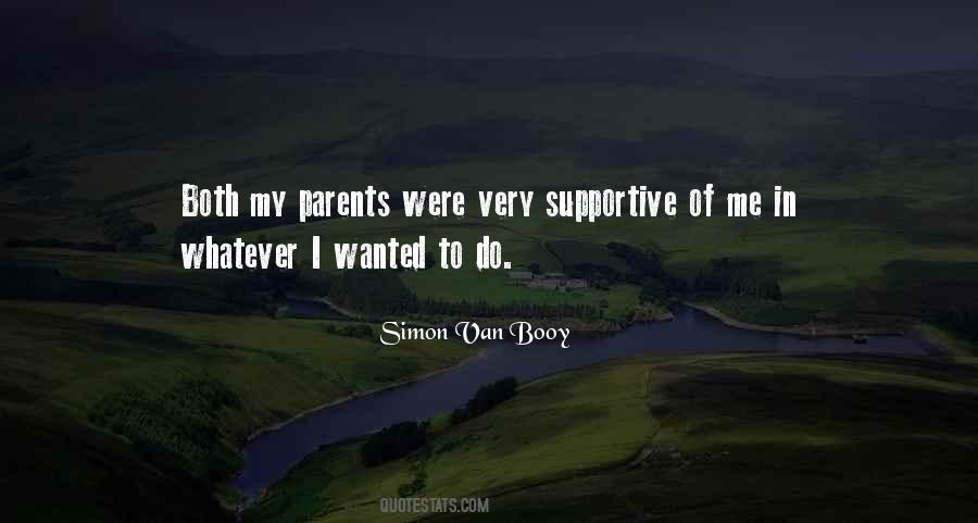 Quotes About Supportive Parents #1665012