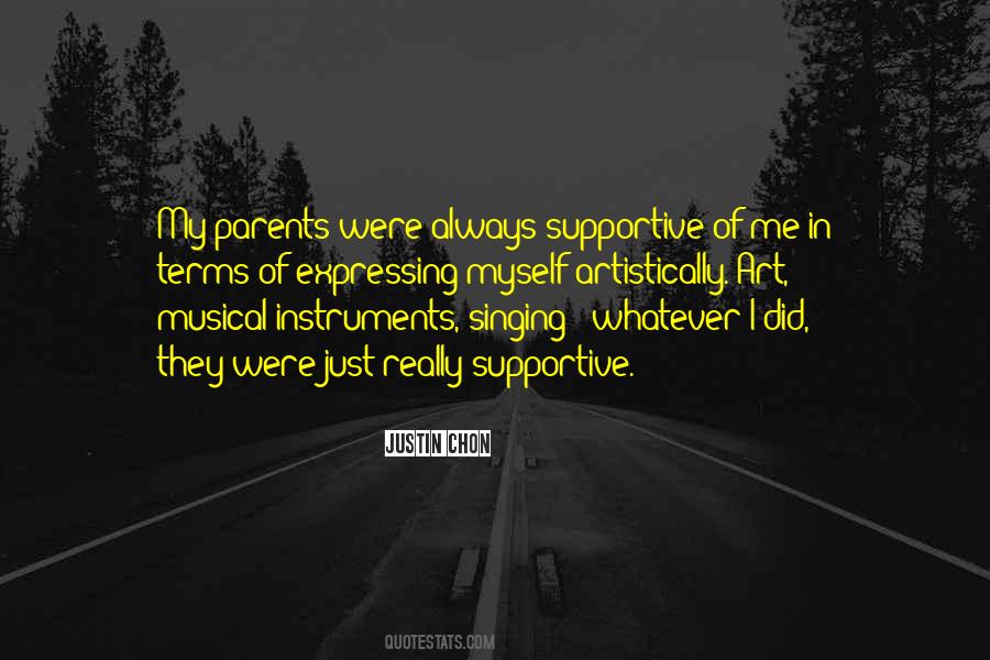 Quotes About Supportive Parents #592919