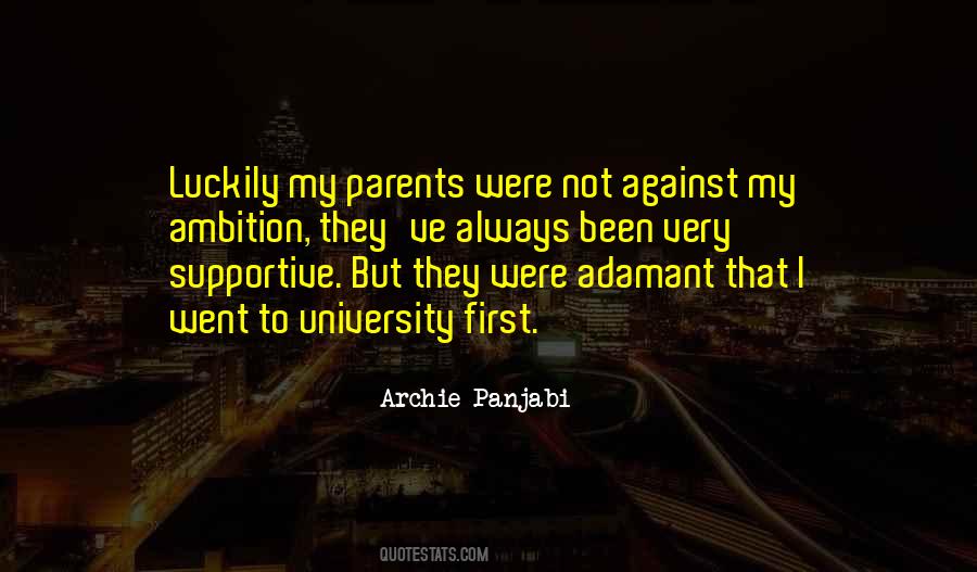 Quotes About Supportive Parents #779665