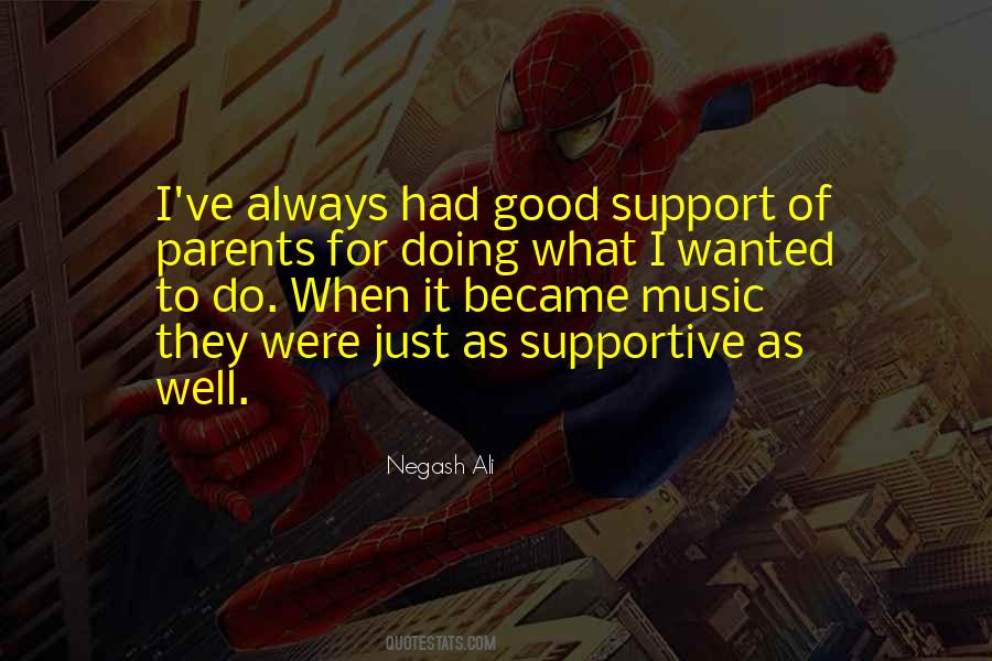 Quotes About Supportive Parents #807413