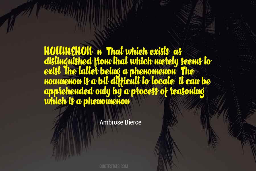 Noumenon Quotes #175802
