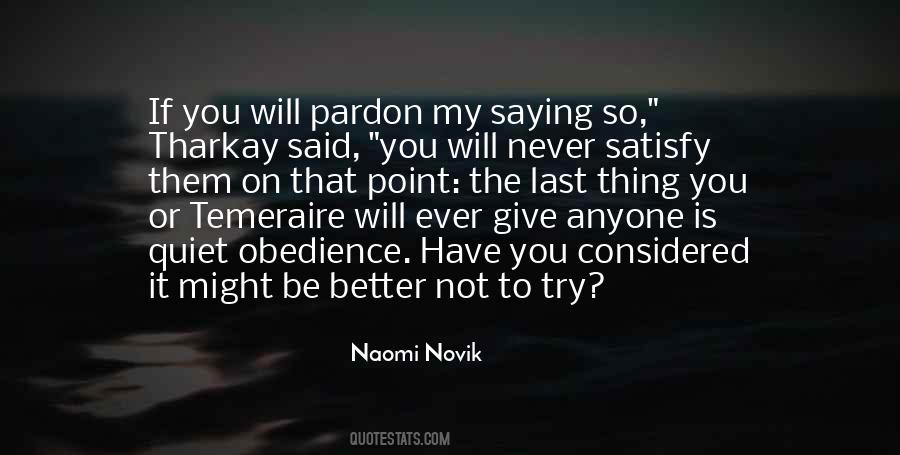 Novik Quotes #1383932