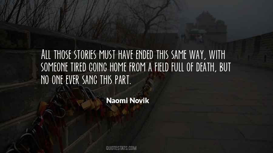 Novik Quotes #181606