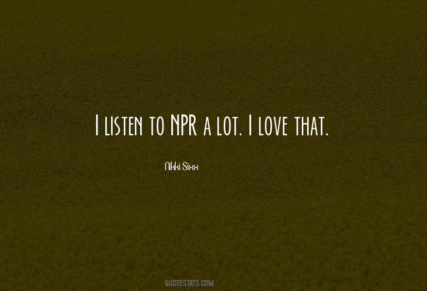 Npr's Quotes #485412