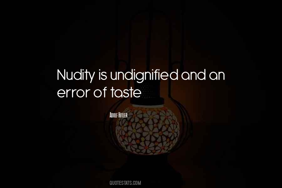 Nudity's Quotes #126391