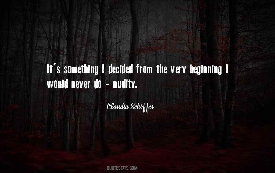 Nudity's Quotes #1606385