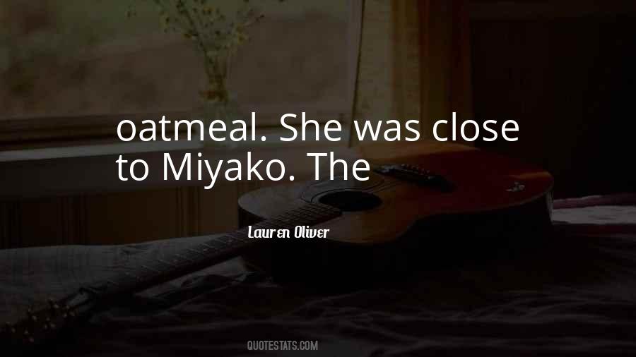 Quotes About Oatmeal #516942