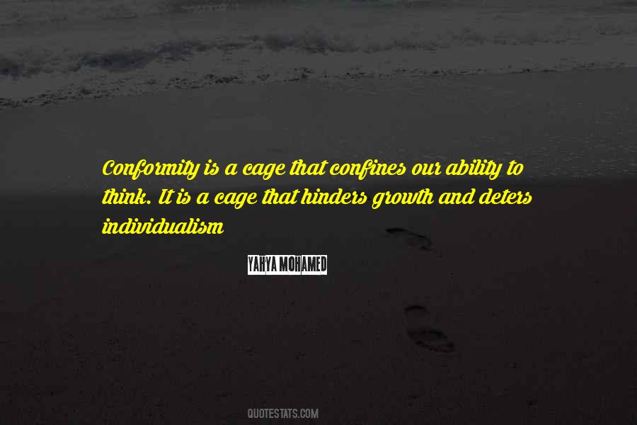 Quotes About Non Conformity #100802