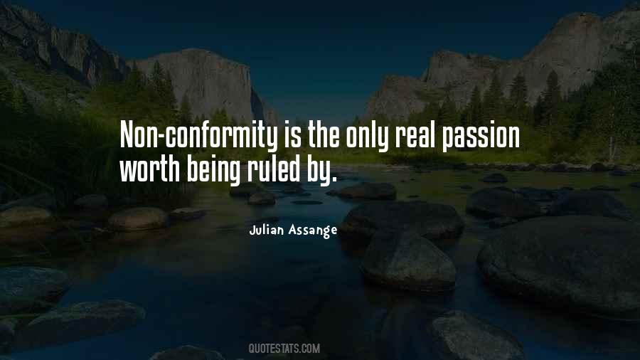 Quotes About Non Conformity #1499239