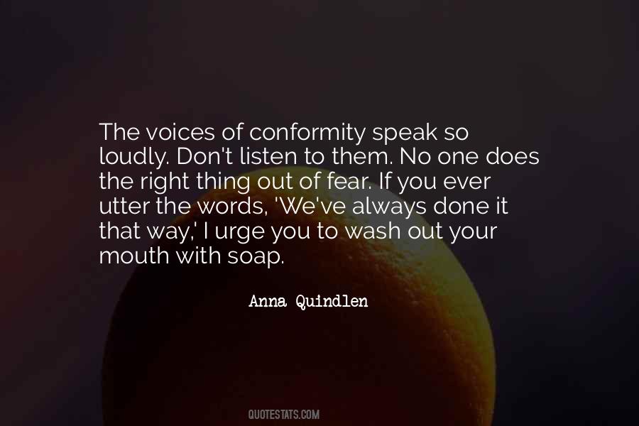 Quotes About Non Conformity #1537