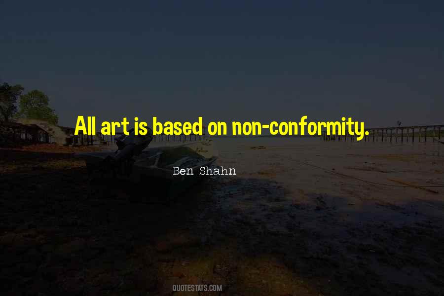 Quotes About Non Conformity #1755286