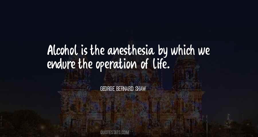 Quotes About Anesthesia #118230
