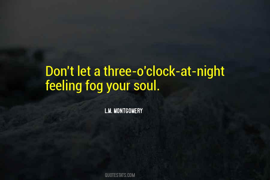 O'clocks Quotes #5865