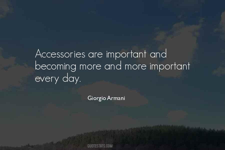 Quotes About Accessories #54786