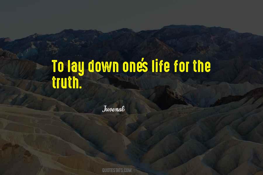 Quotes About Laying Down Your Life #1618310