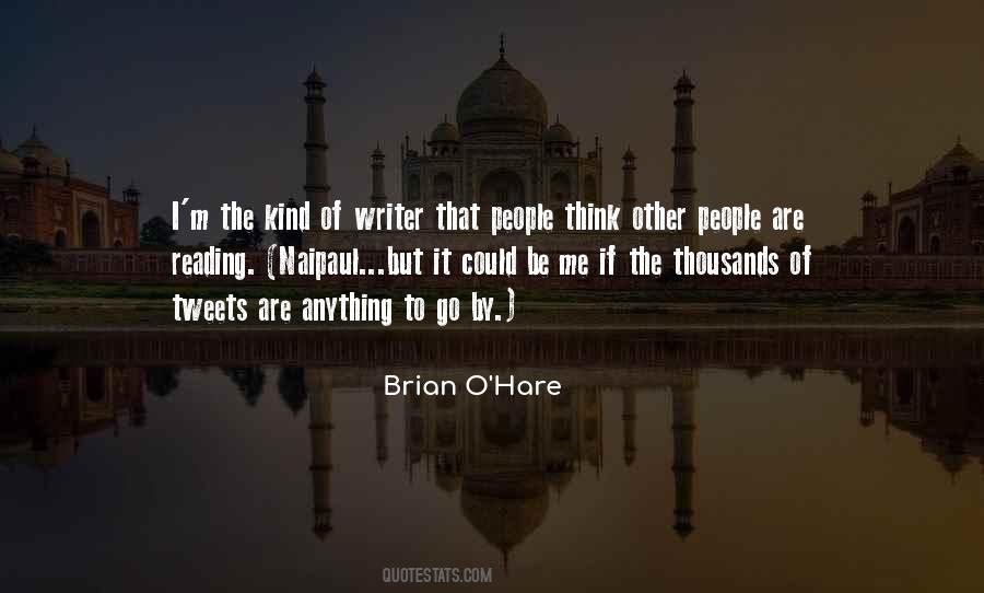 O'hare Quotes #1339734