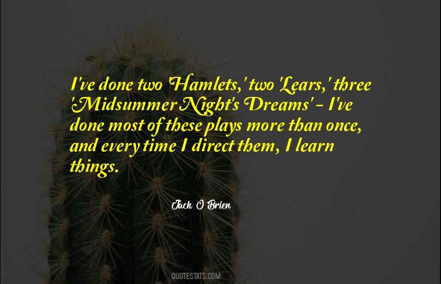 O'night's Quotes #1652909
