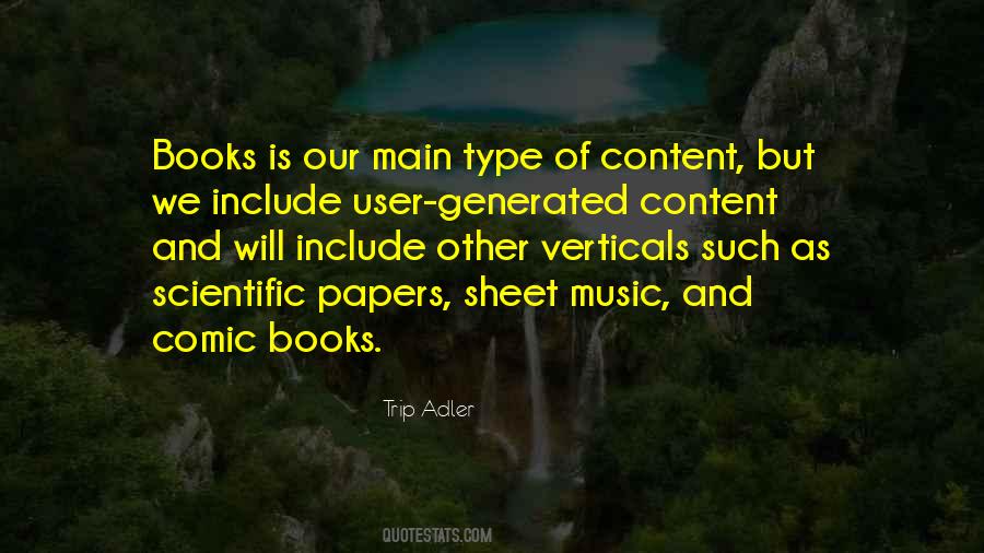 Quotes About User Generated Content #56813