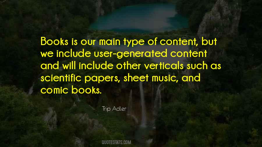 Quotes About User Generated Content #56813