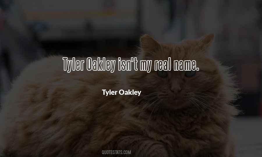 Oakley's Quotes #166327