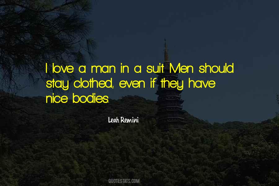 Quotes About Men's Bodies #453294