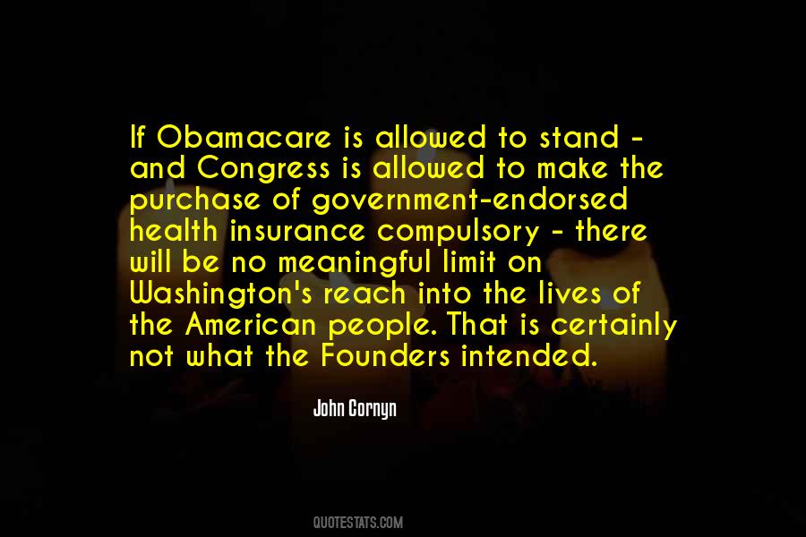 Obamacare's Quotes #1587305