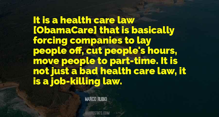 Obamacare's Quotes #626313