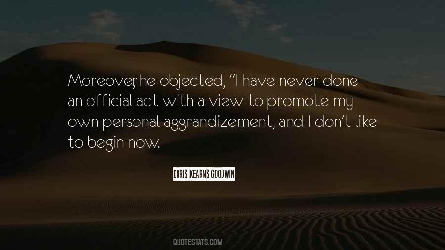 Objected Quotes #745064