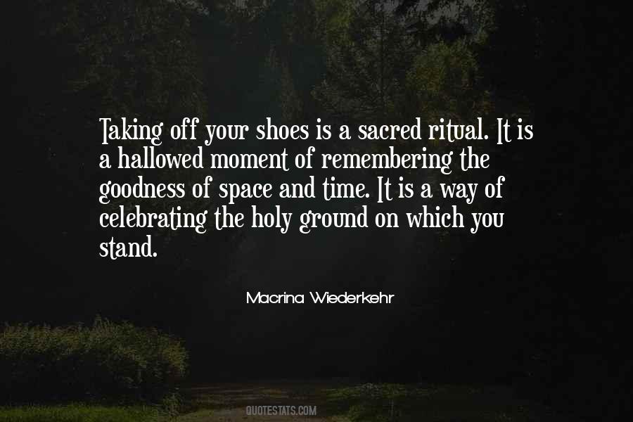 Quotes About Taking Your Shoes Off #594465