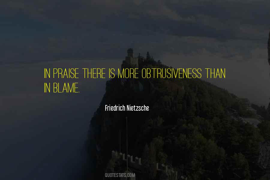 Obtrusiveness Quotes #1788955