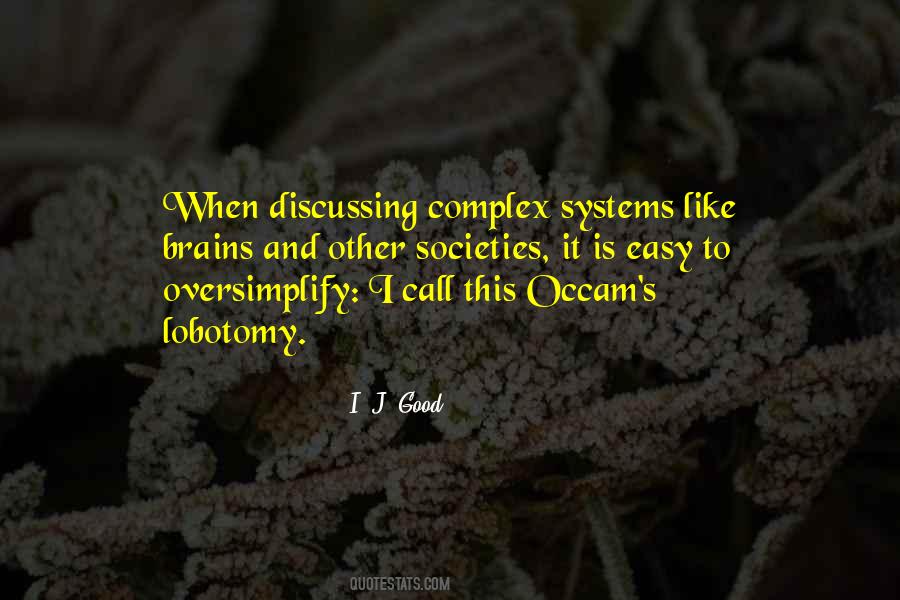 Occam's Quotes #1187297
